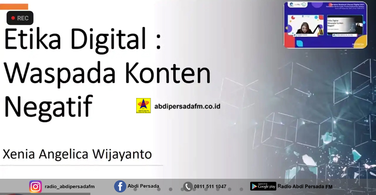 Webinar Literasi Digital Kabupaten Barito Kuala; Lawan Hoax Dengan Literasi Digital