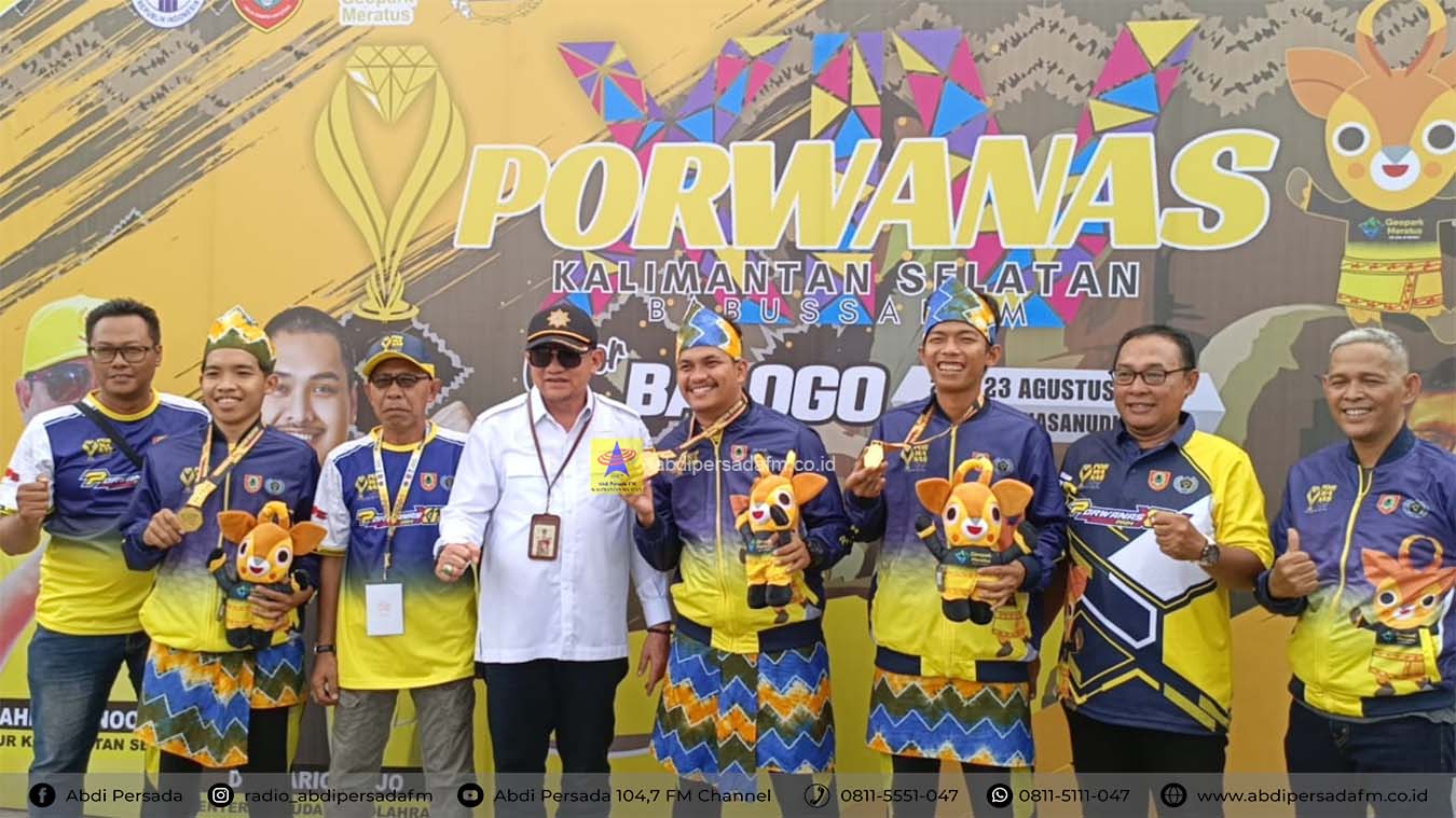 Tim Balogo PWI Kalsel Berhasil Meraih Dua Medali Emas Pertama pada Porwanas Tahun 2024