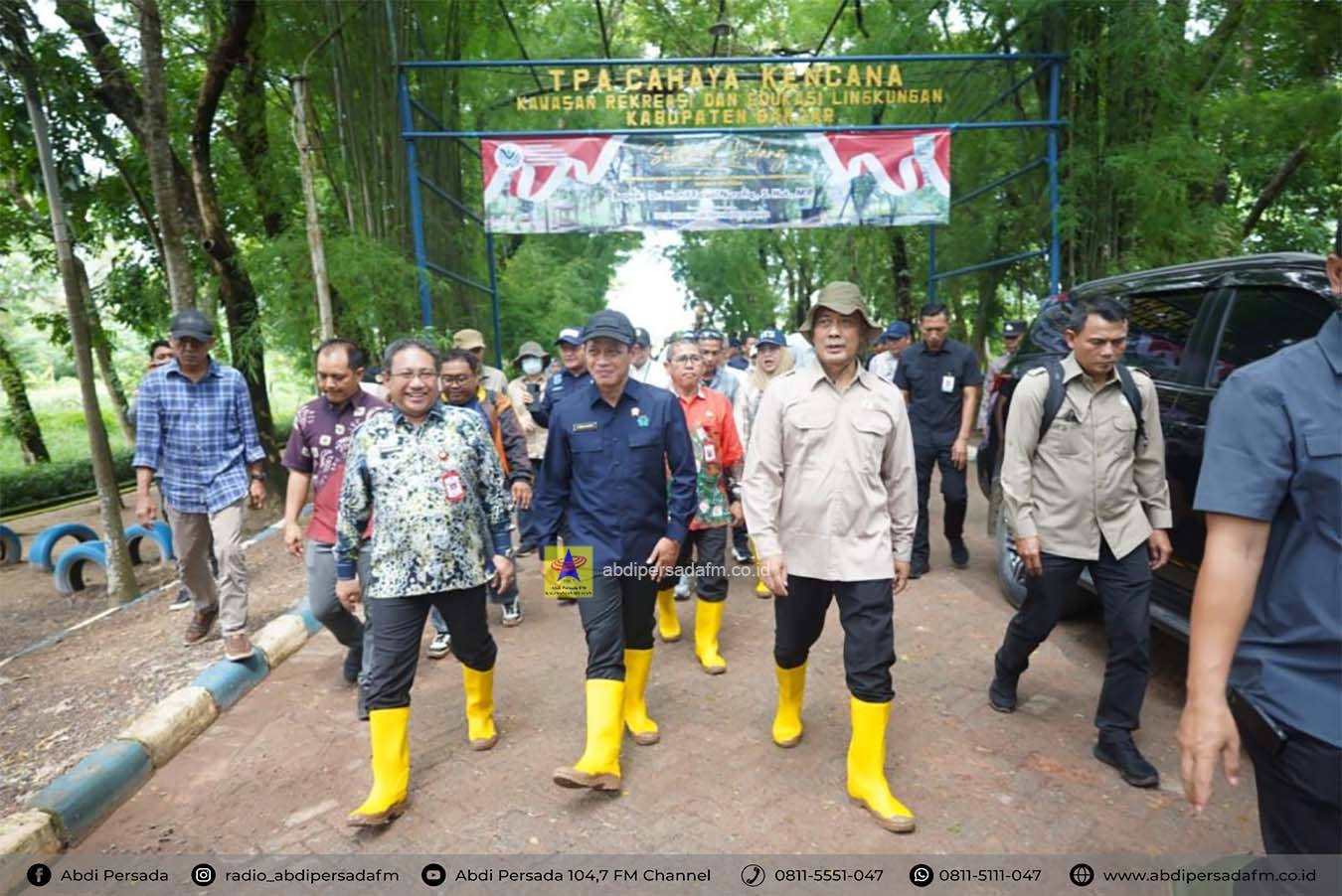 Kunjungan Menteri LH ke Kalsel, Ingatkan TPA Hentikan Penggunaan Sistem Open Dumping