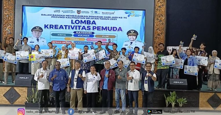 Resmi Berakhir, Dispor Umumkan Pemenang Lomba Kreativesia Tingkat Provinsi Kalsel