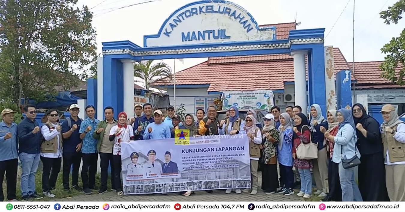 Mantuil, Jadi Pilot Project Percepatan Penanganan Kawasan Kumuh di Kalsel
