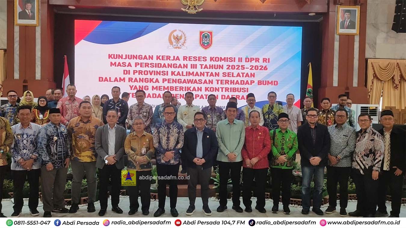 Reses di Kalsel, Komisi II DPR RI Dorong Penguatan Regulasi dan Penyehatan BUMD