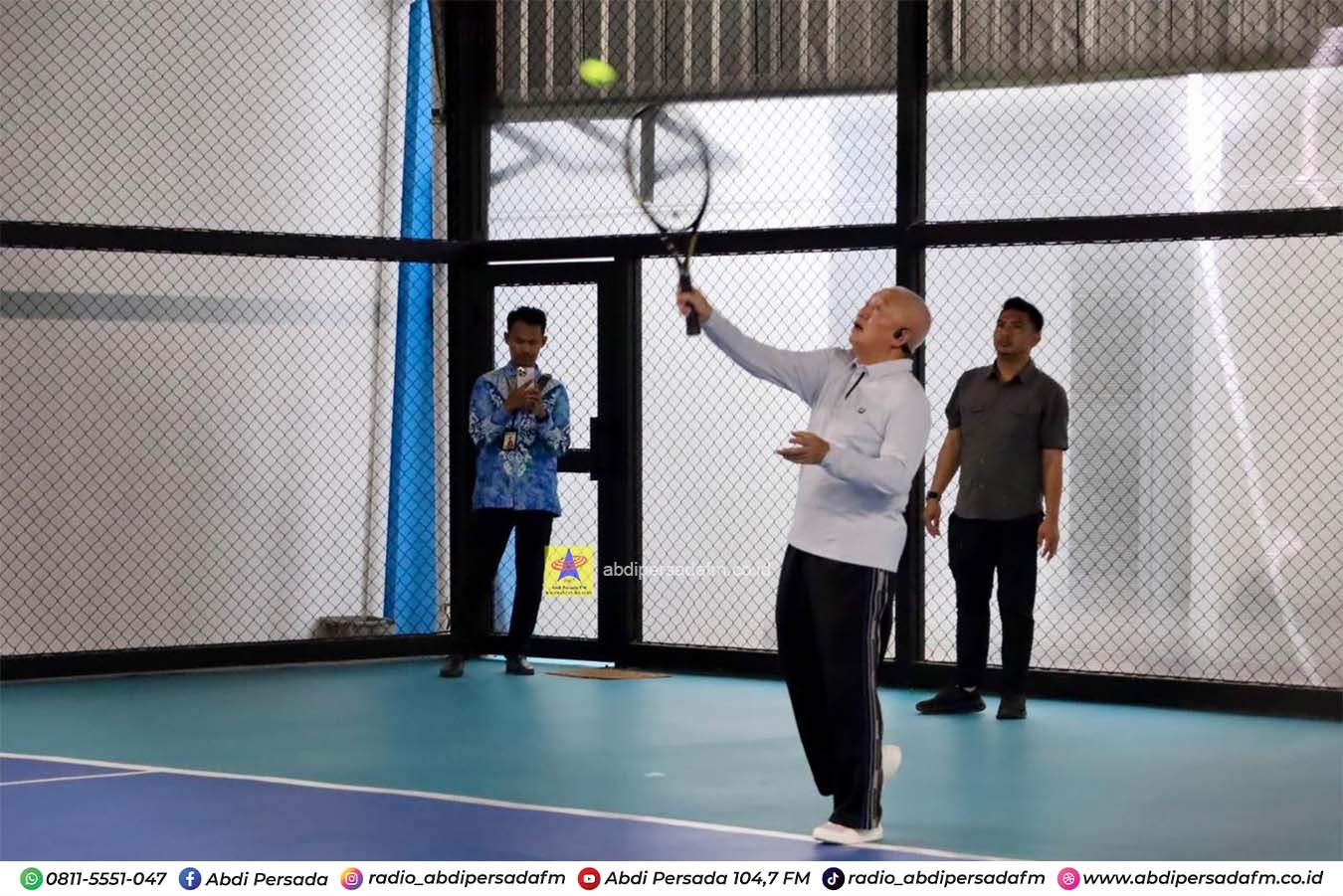 Resmikan Lapangan Olahraga Mahligai Pancasila, Ini Harapan Gubernur Muhidin