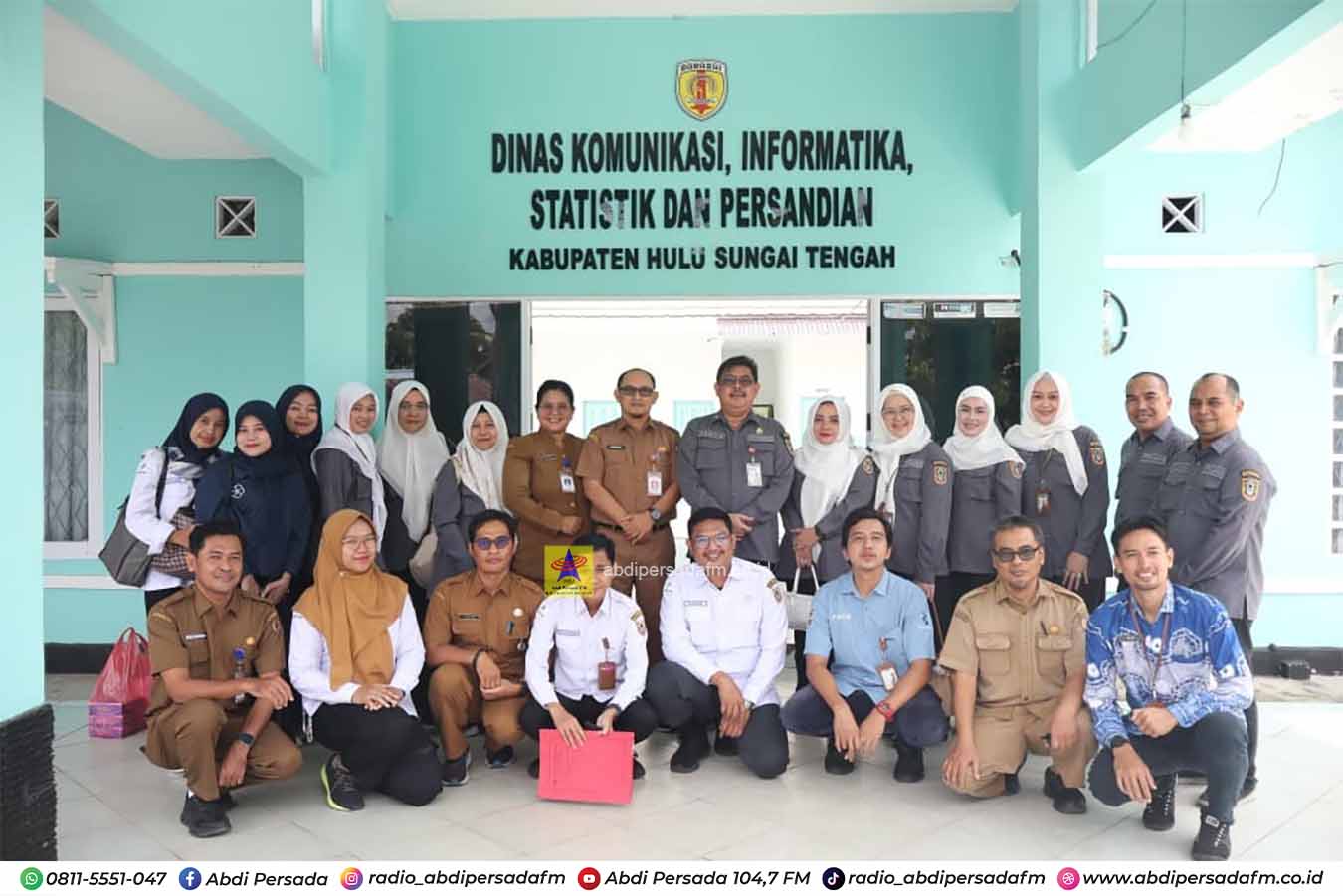 Perkuat Kolaborasi Daerah, Diskominfo Kalsel Koordinasi Program Bersama HST