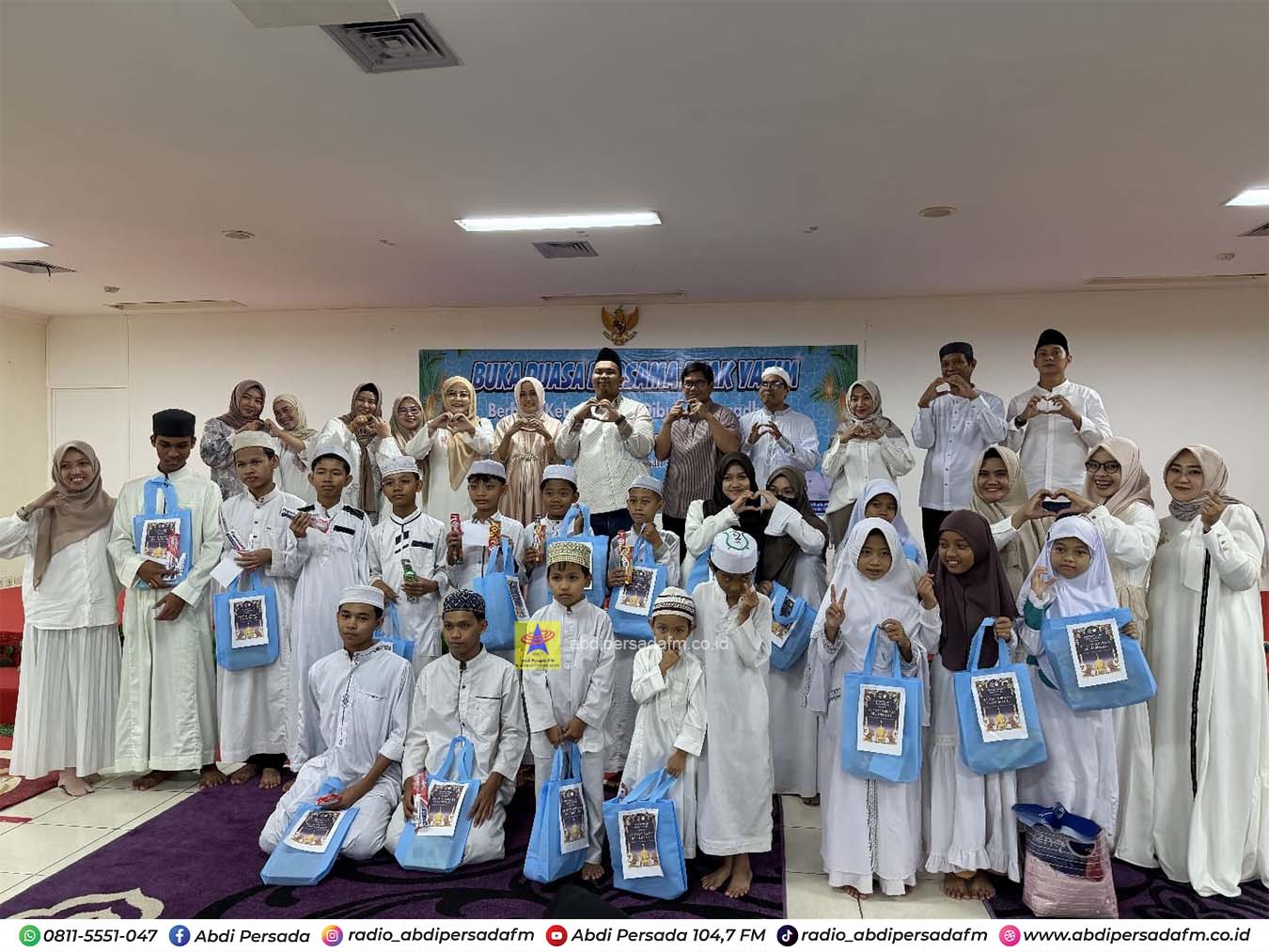 RSGM Gusti Hasan Aman, Berbagi Kehangatan Ramadan Bersama Anak Yatim