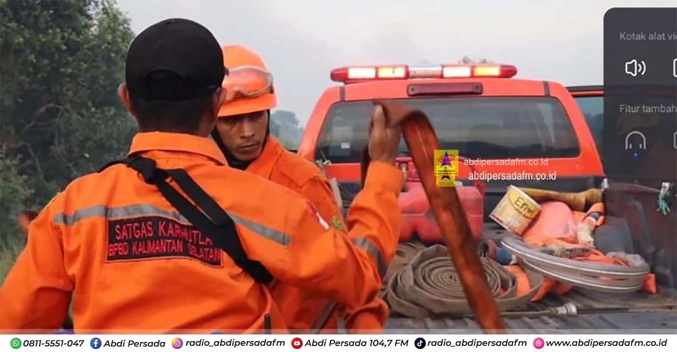 Hadapi Kemarau Ekstrem, Pemprov Kalsel Imbau Masyarakat Berperan Aktif Cegah Karhutla