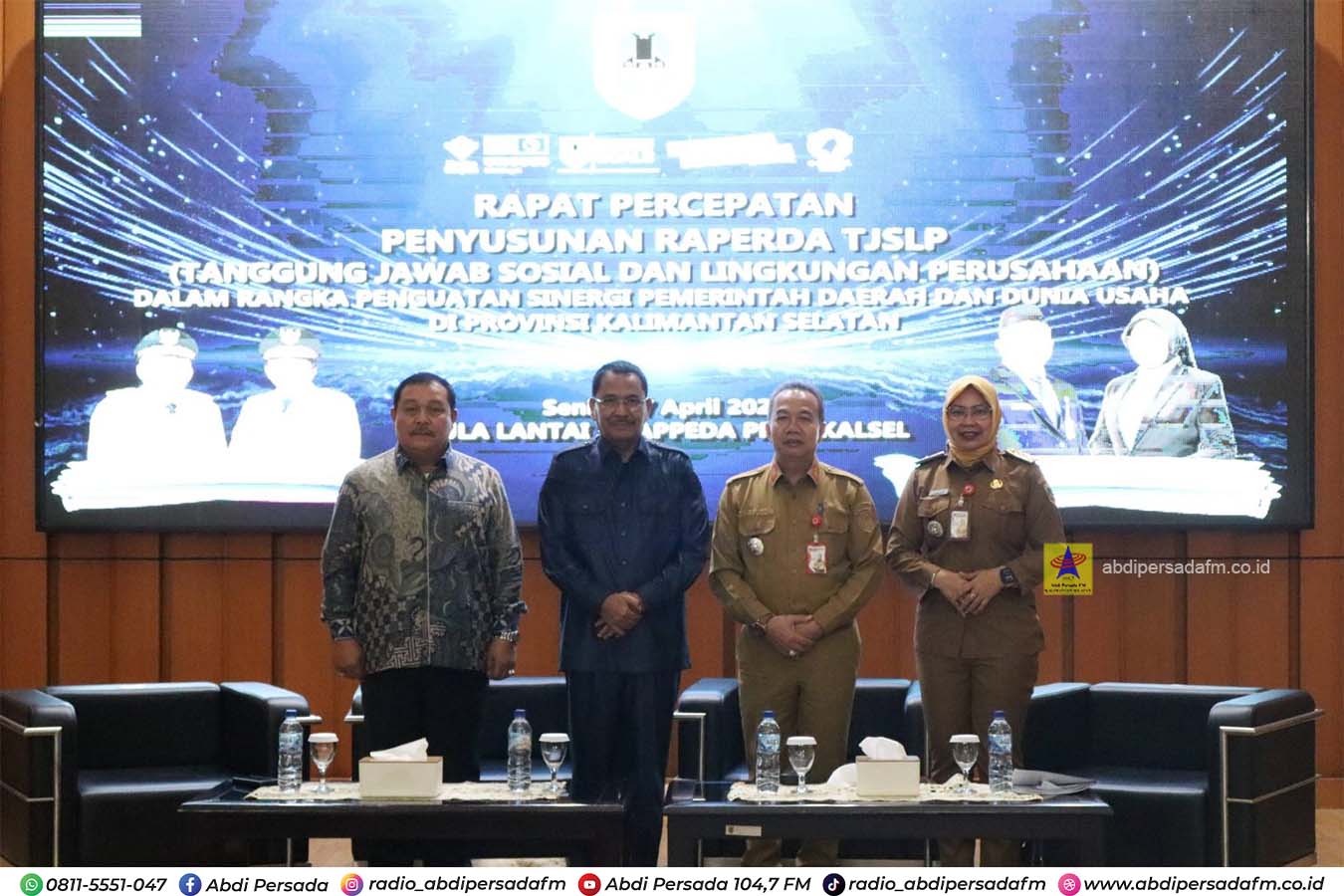 Percepat Revisi Perda TJSLP, Bappeda Harapkan CSR Lebih Tepat Sasaran dan Terintegrasi