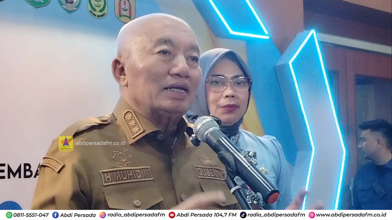 Imbau Waspada Karhutla, Gubernur Muhidin Siapkan Kanal Air di Liang Anggang