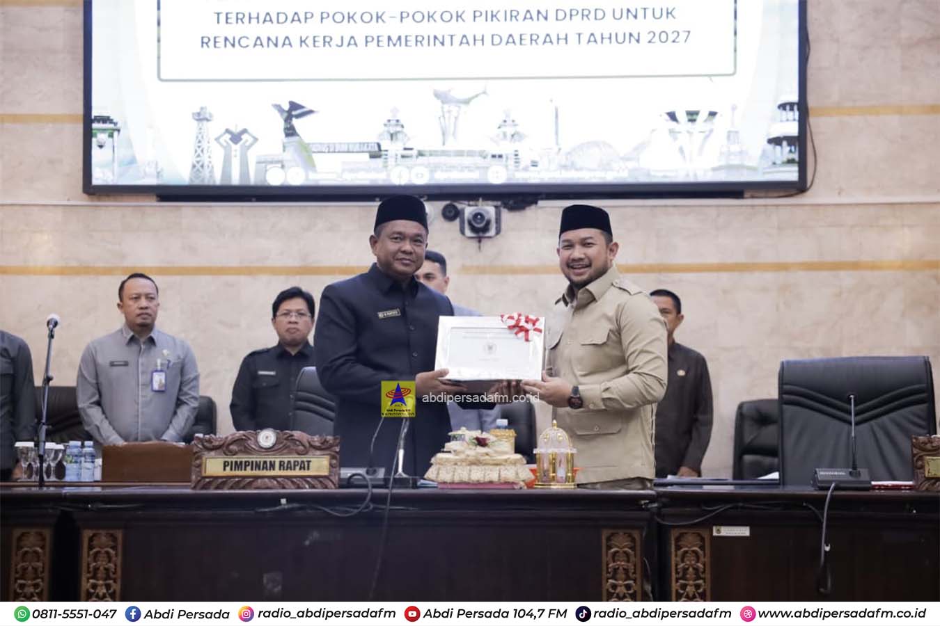 DPRD Kalsel Sampaikan 1.774 Usulan Pokir RKPD 2027