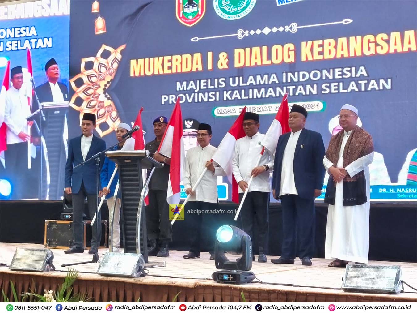 Perkuat Peran Umat dan Nilai Kebangsaan, MUI Kalsel Gelar Mukerda I dan Dialog Kebangsaan