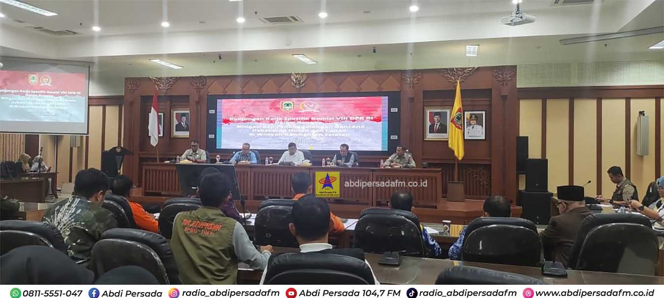Komisi VIII DPR RI Dorong Penguatan Mitigasi Karhutla di Kalimantan Selatan