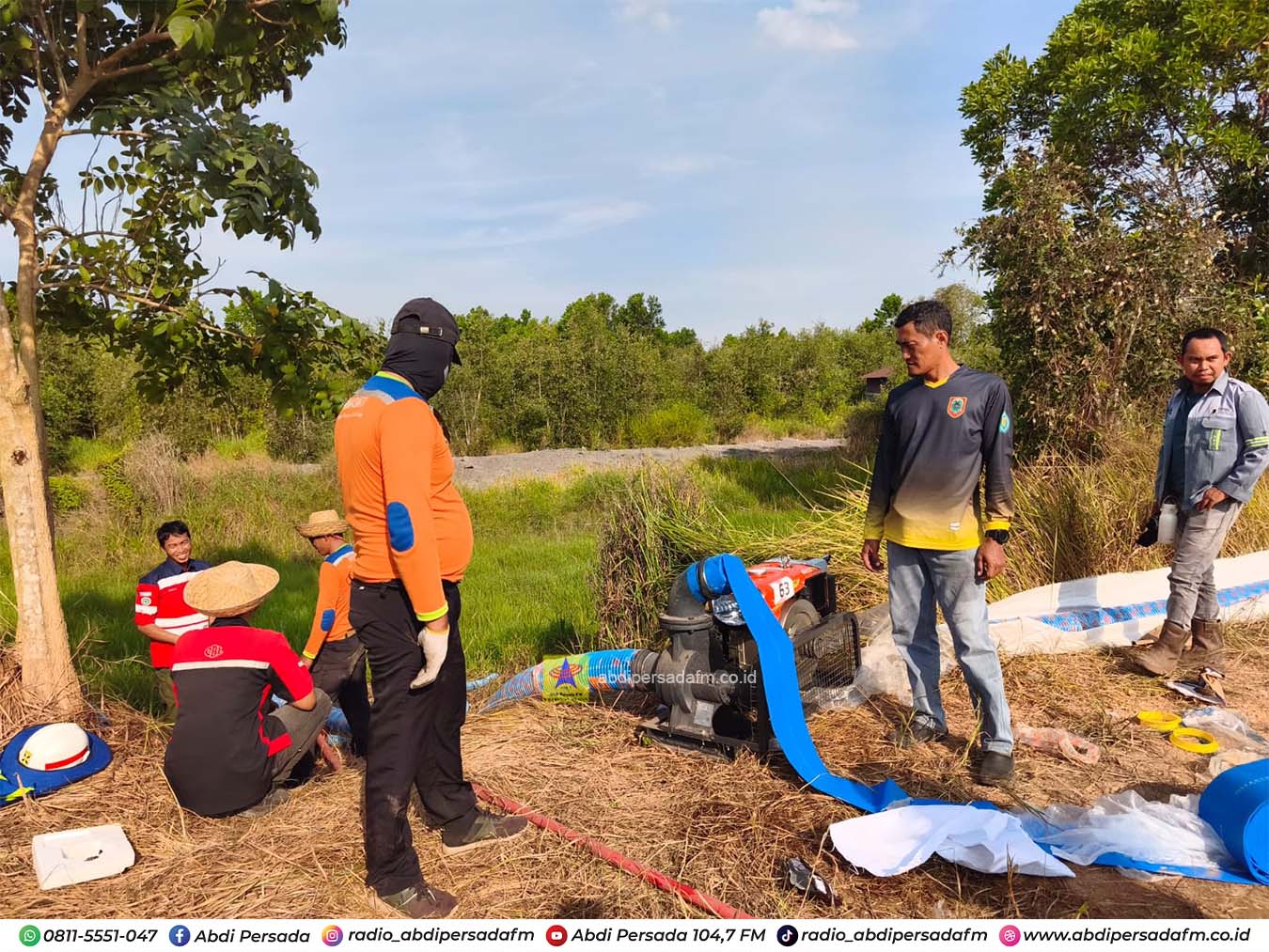 Titik Api Bergeser di Luar Area Guntung Damar, Tim Perkuat Blok Pembasahan