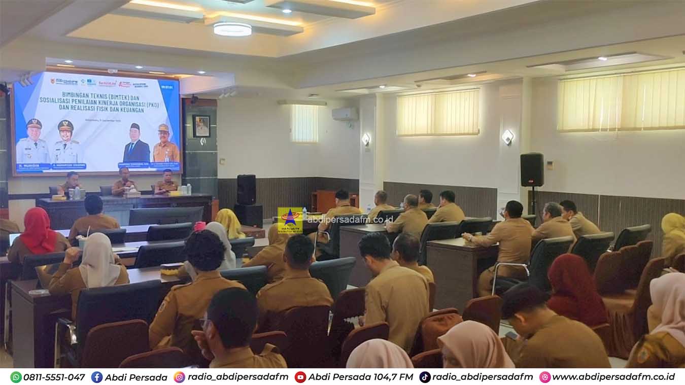 Tingkatkan Kinerja Organisasi, Diskominfo Kalsel Gelar Bimtek PKO dan Realisasi Fisik dan Keuangan