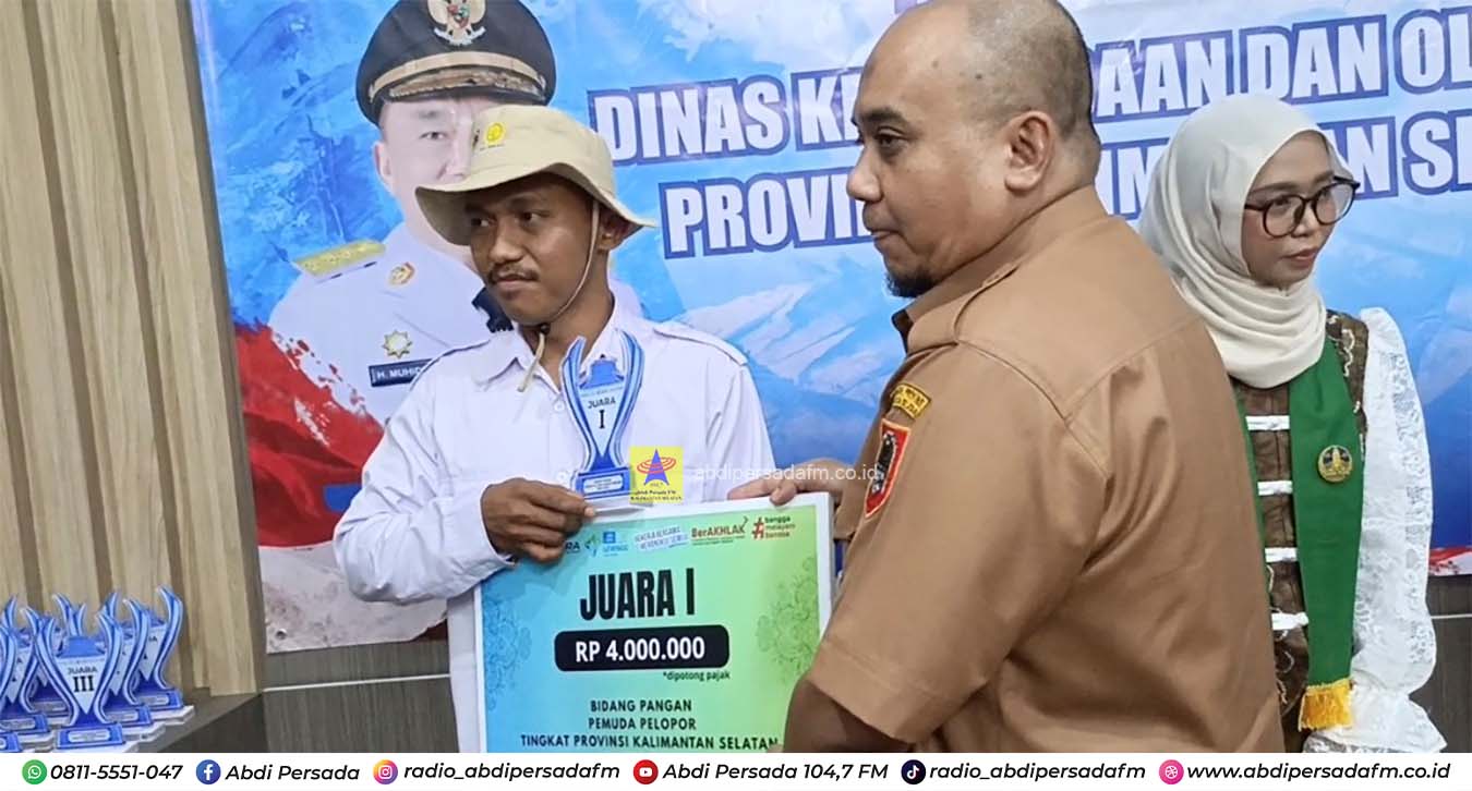 Tala Dominasi Pemilihan Pemuda Pelopor Tingkat Provinsi Kalsel 2026